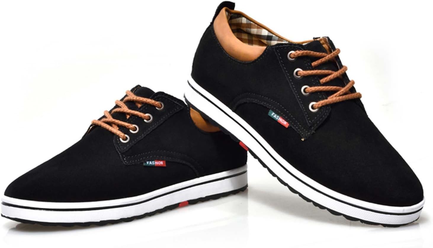 

Мужские туфли CERYTHRINA с увеличением роста на 6 см, шнуровка, фланелевый верх, кожа коровьей выделки, черный