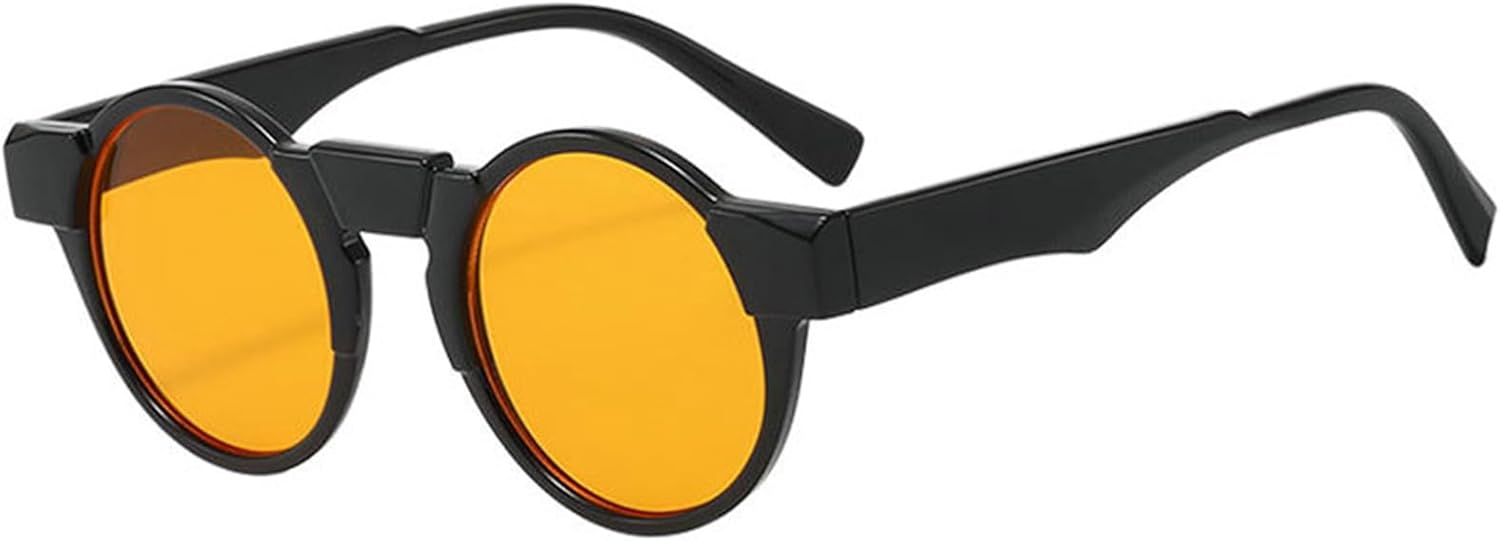 

Солнцезащитные очки Willochra в стиле ретро, ​​круглые, для женщин и мужчин, модные зеленые солнцезащитные очки UV400 для женщин и мужчин, трендовые панк-солнцезащитные очки, C6