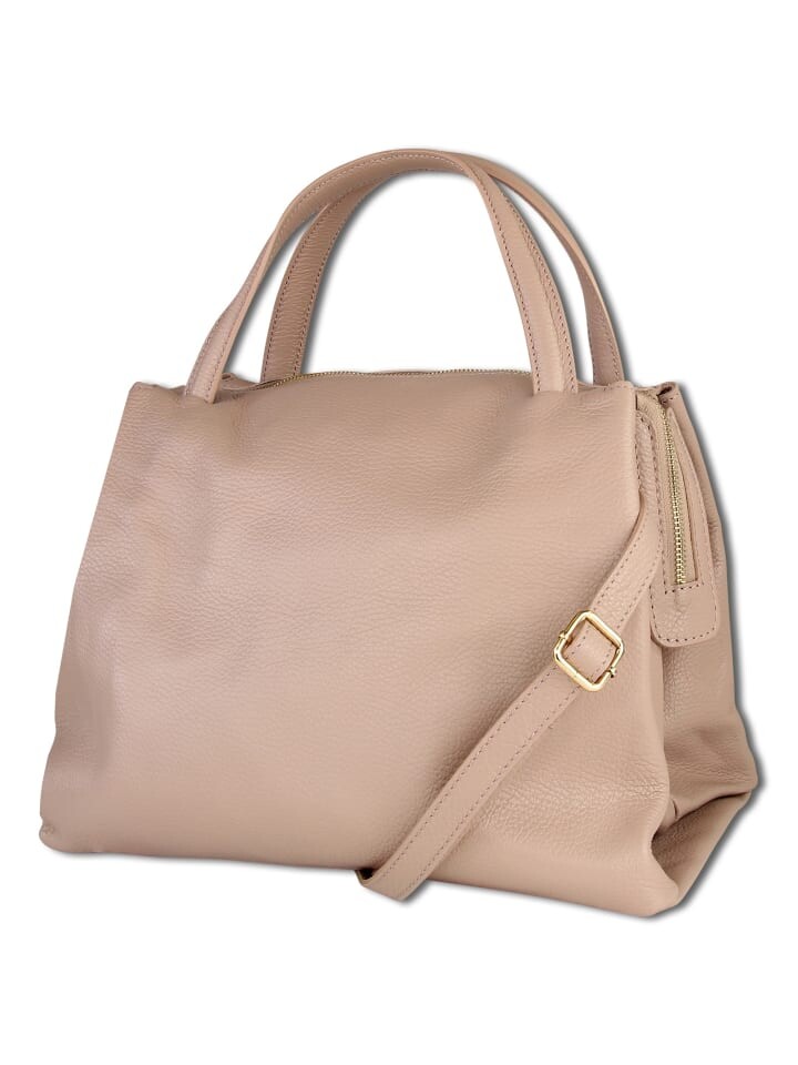 

Наплечная сумка Toscanto Umhängetasche Leder rosa ca. 35cm