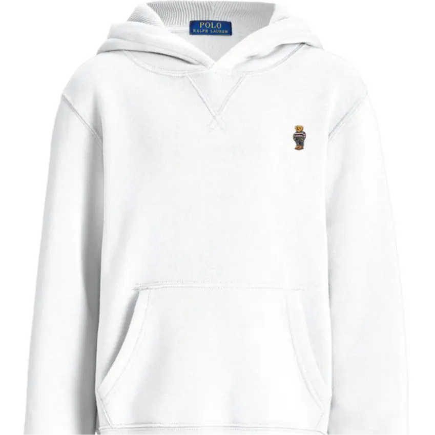 Polo Ralph Lauren Белая детская толстовка Kids' — фото 3