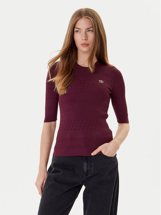 

Свитер regular fit 252TP3240 Twinset, красный