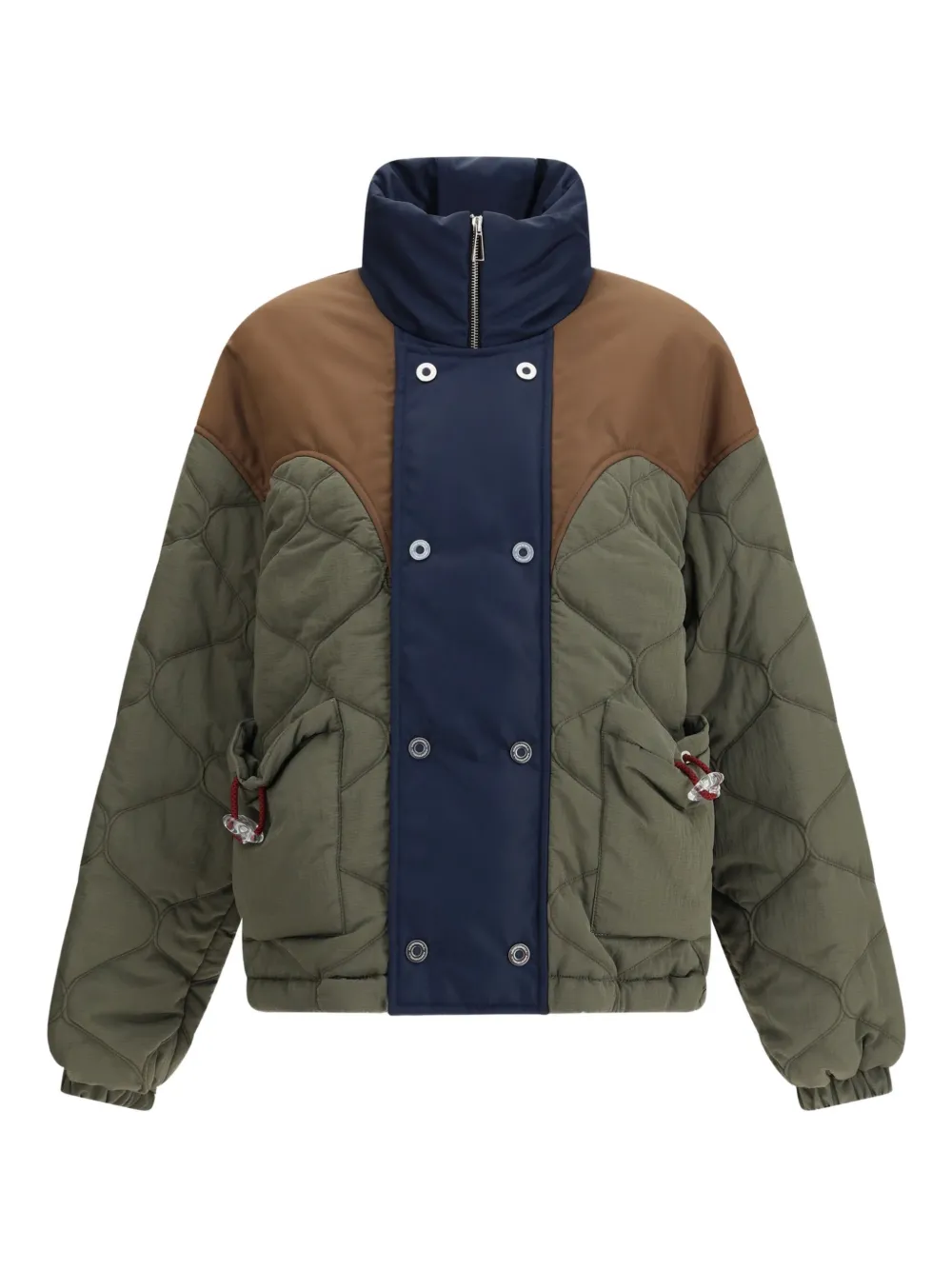 

Стеганая куртка с панелями MARBELL, зеленый