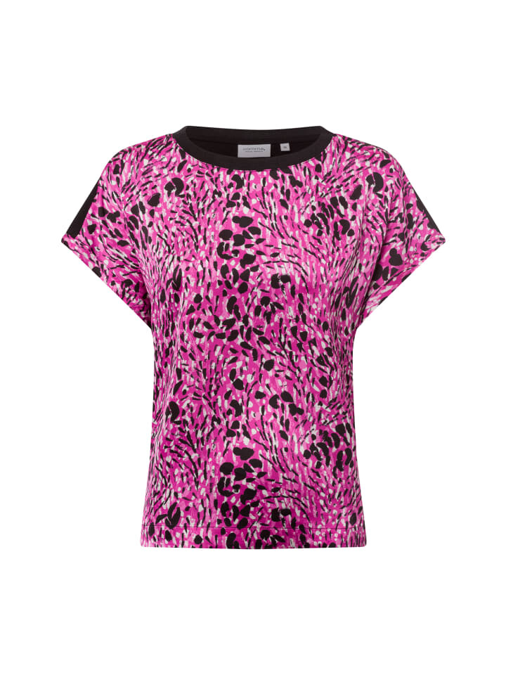 

Футболка comma T-Shirt, цвет pink schwarz
