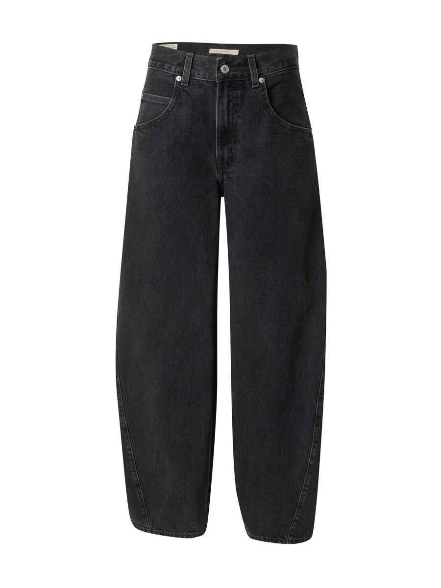 

Мешковатые джинсы LEVI'S , черный деним
