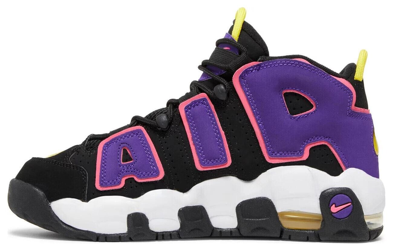 Женские баскетбольные кроссовки Nike Air More Uptempo Vintage, Black/Purple