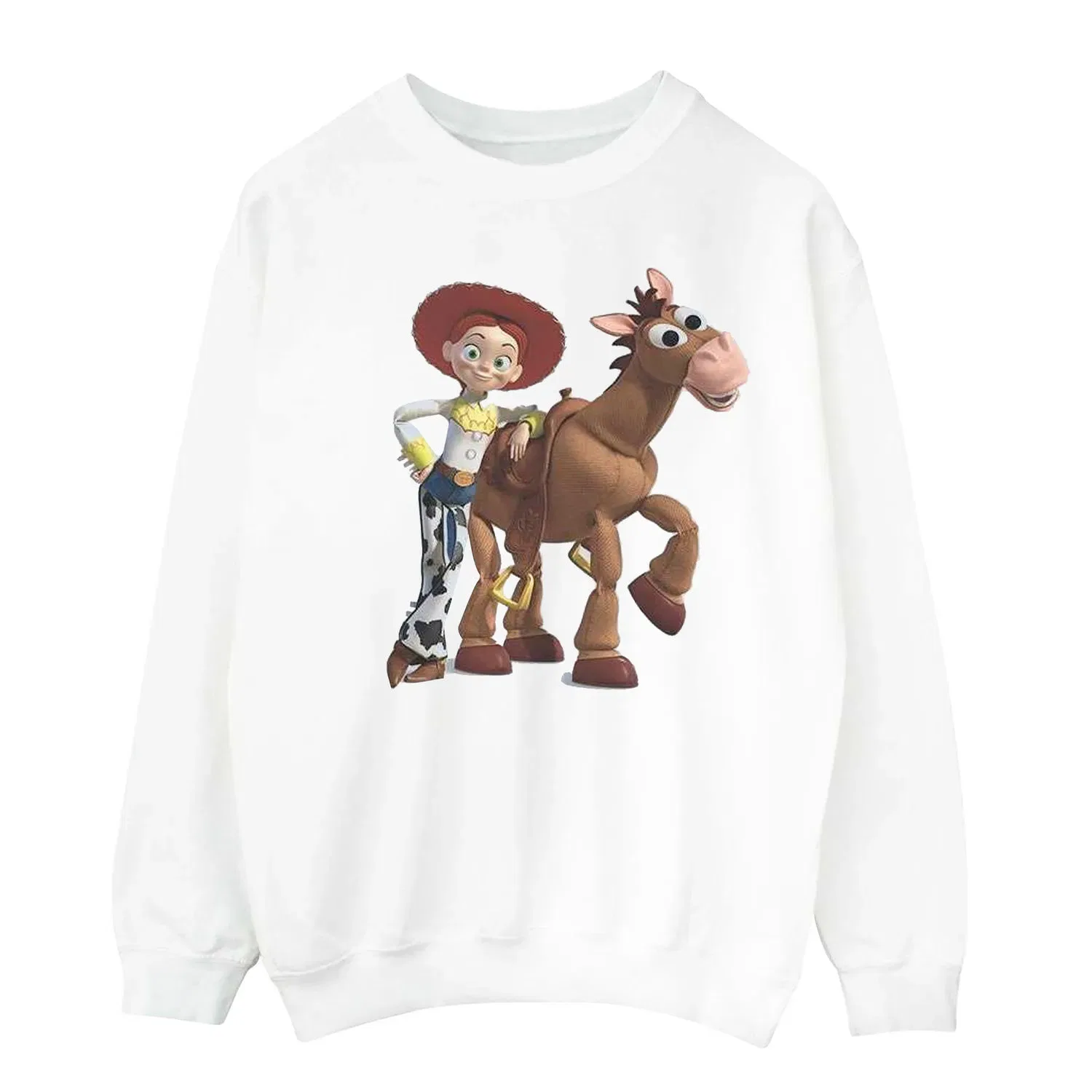 Детская толстовка Toy Story 4 с Джесси и Быстриком Disney, белый — фото 3