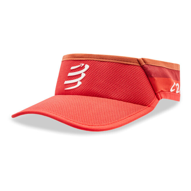 

Бейсболка Compressport VisorUltralight, красный