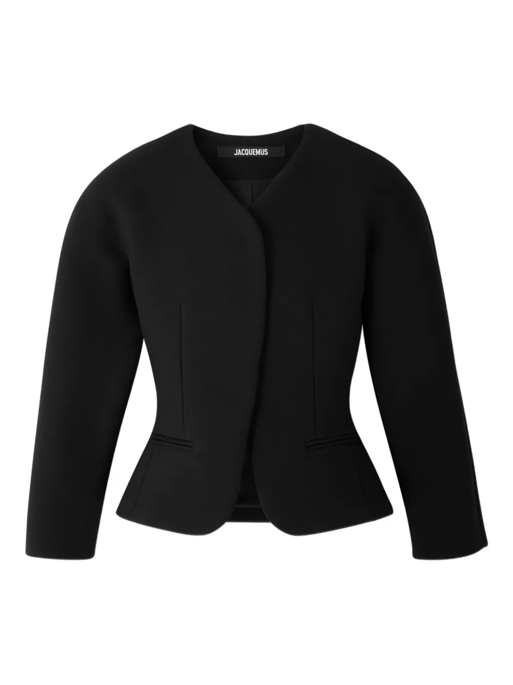 

Жакет La Veste Ovalo JACQUEMUS, черный