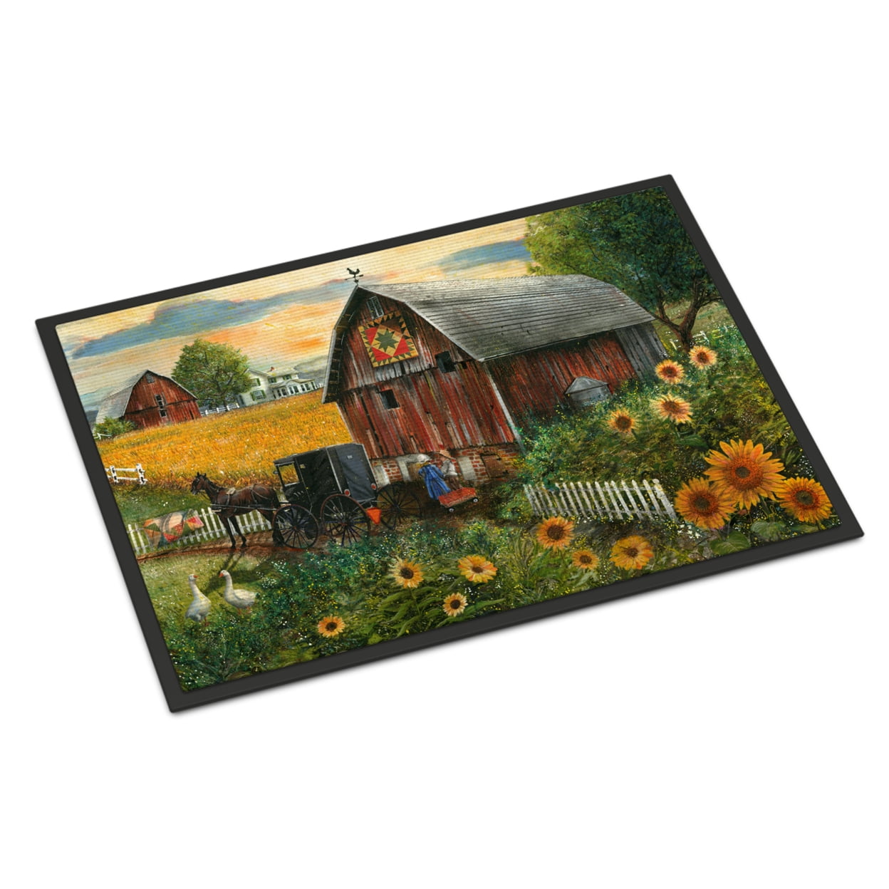 

Придверный коврик Carolines Treasures 24x36, разноцветный