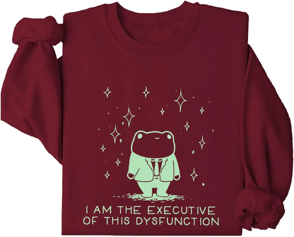 

Толстовка Funny Frog I Am The Executive of This MQZUO