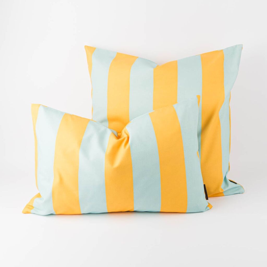 

Чехол на подушку в полоску желто-голубой разные размеры SCHÖNER LEBEN размер 30x50см (ВxШ) размер 30x50см (ВxШ) Schöner-Leben