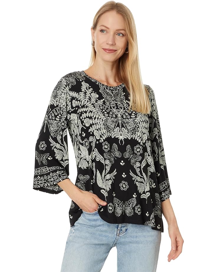 

Топ Johnny Was The Janie Favorite Bell Sleeve Top, цвет Farfalla Joan