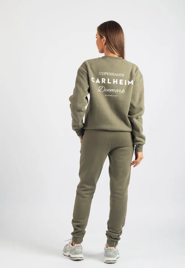 

Толстовка с логотипом harper Carlheim, Safari Green, Зеленый, Толстовка с логотипом harper Carlheim, Safari Green