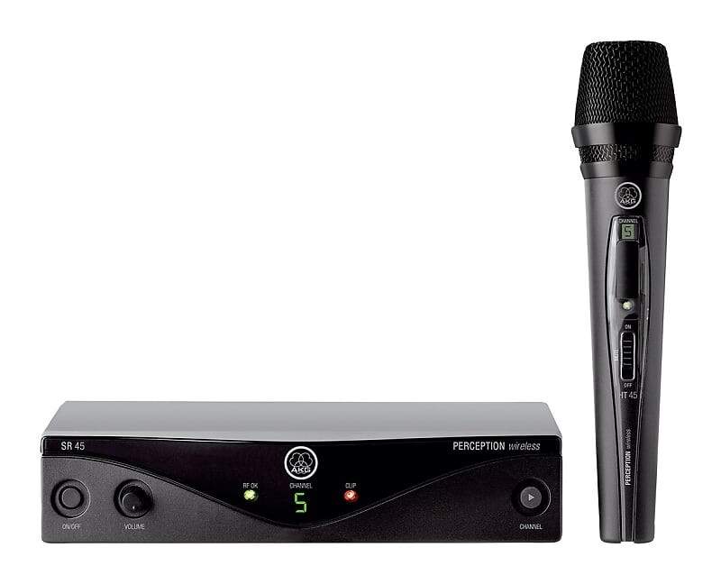 

Микрофон AKG WMS45 Perception Wireless Vocal Microphone System (Band A)