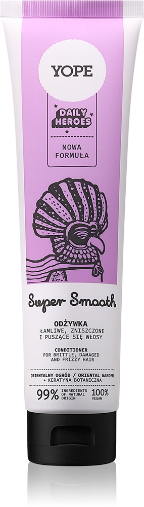 

Кондиционер Daily Heroes Smooth Conditioner Orient Garden для укрепления поврежденных и ломких волос Yope, 170 мл