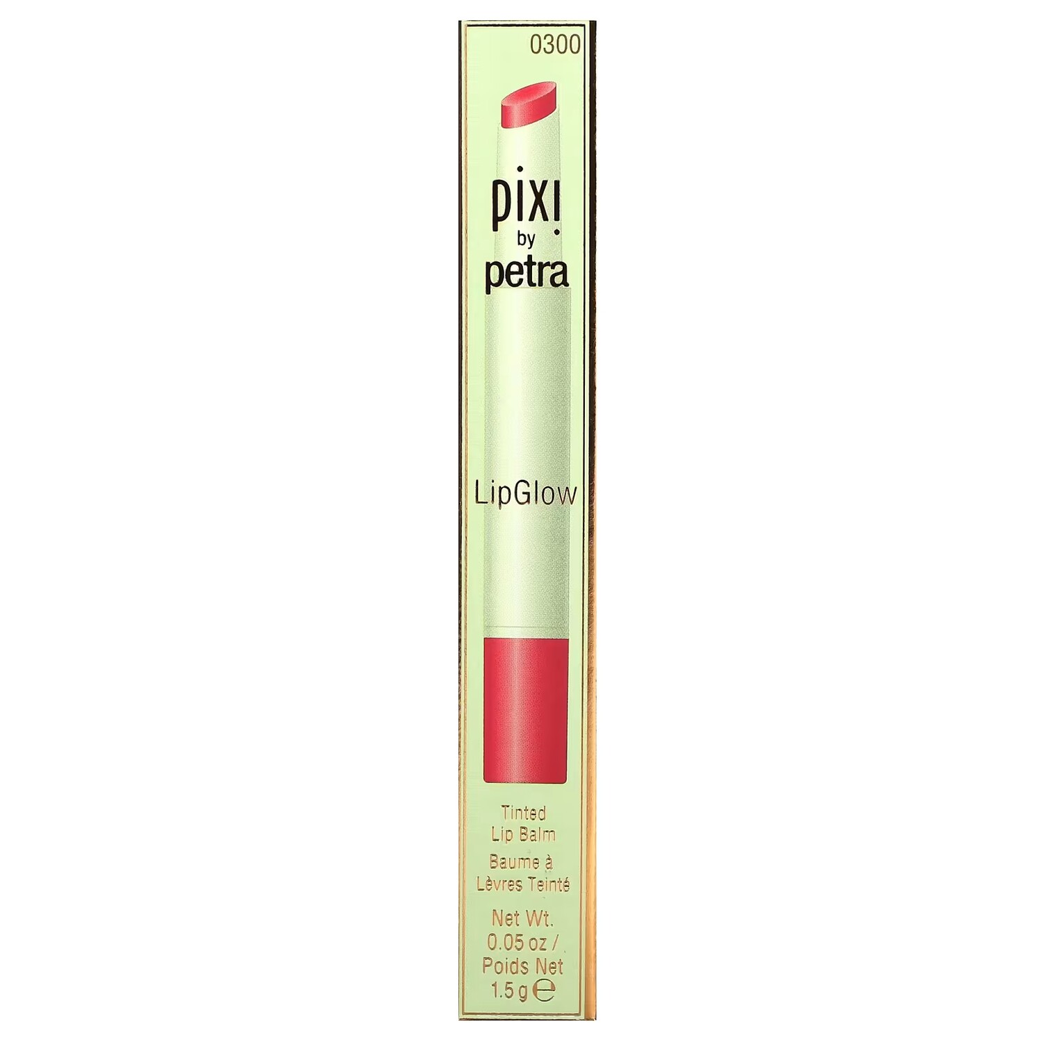 Pixi Beauty LipGlow Тонированный бальзам для губ 0300 Рубин, 0,05 унции (1,5 г) — фото 2