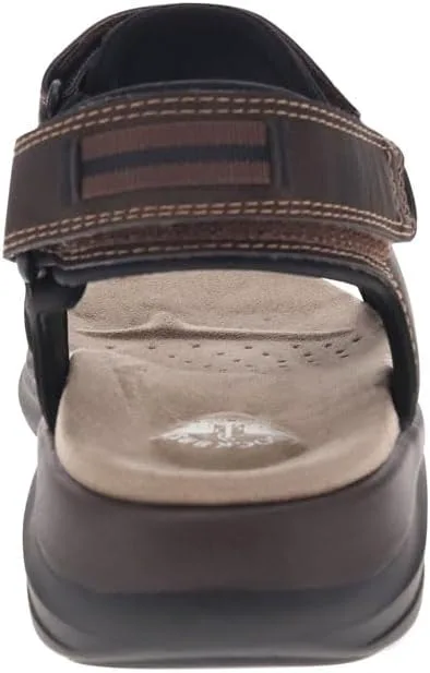 Шлепанцы DOCKERS mens Bradburn, темно-коричневый/черный — фото 2