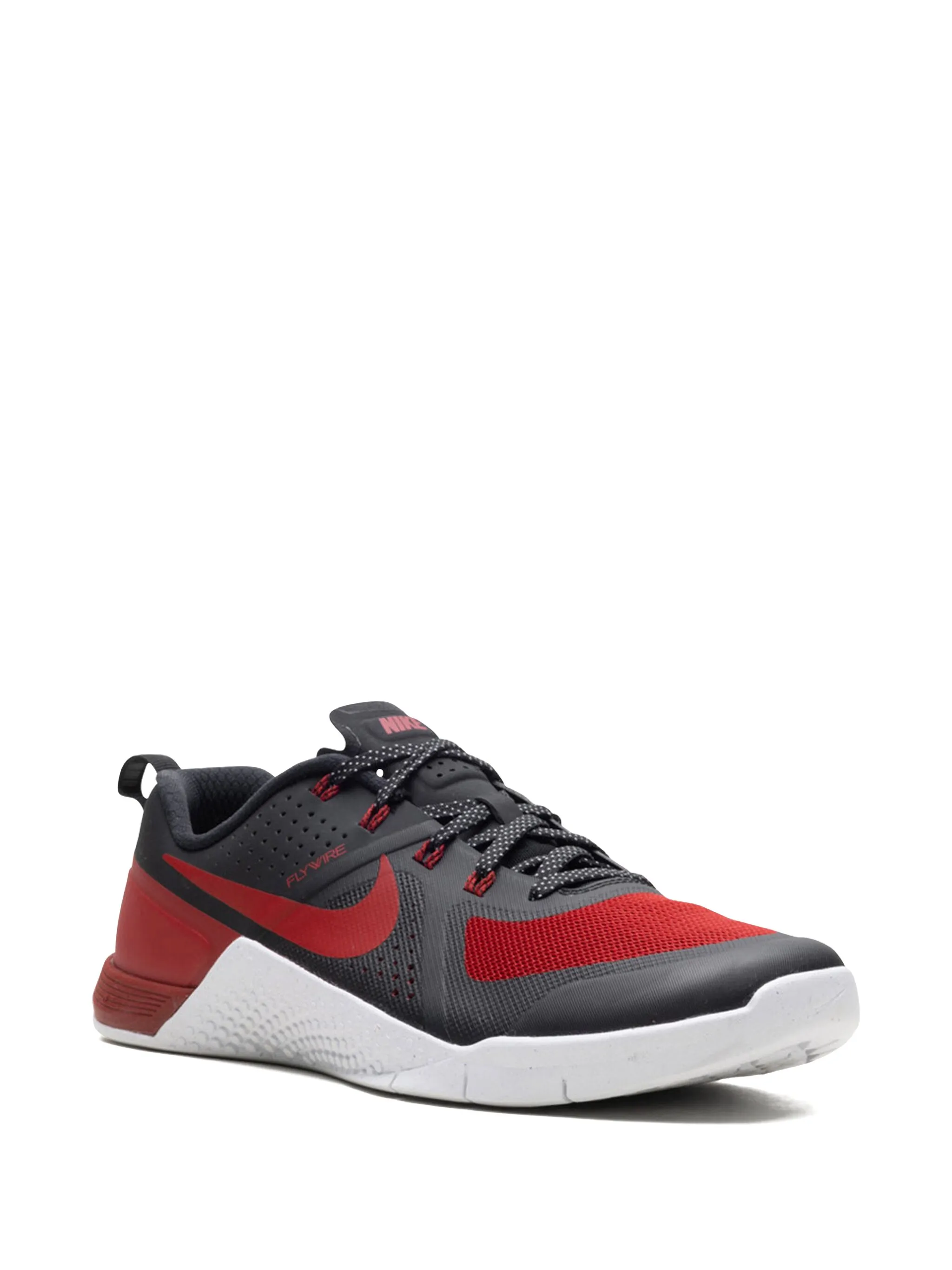 Кроссовки Metcon 1 Banned - Black/Varsity Red/Wolf Nike, красный — фото 2