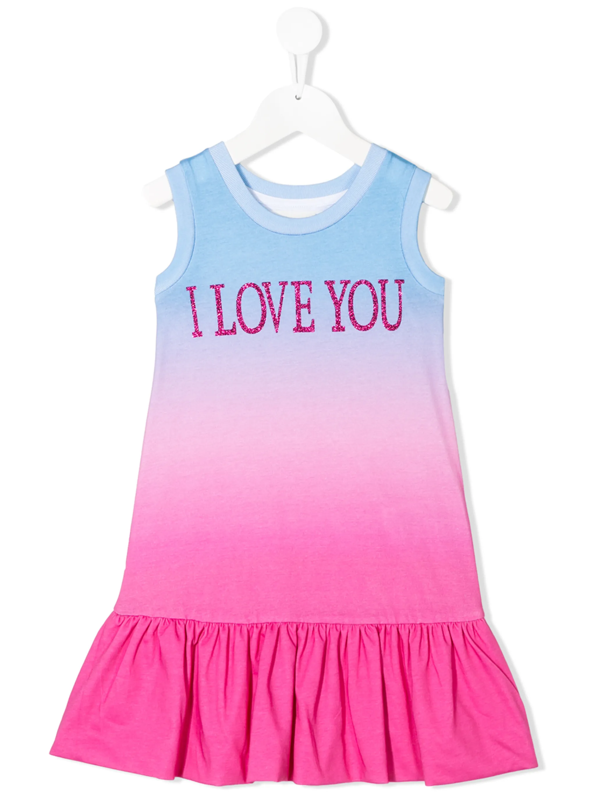

Платье I Love You Alberta Ferretti Kids, синий