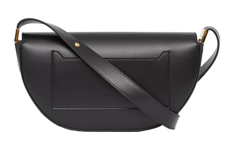 Черная кожаная сумка Burberry Olympia — фото 4