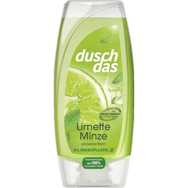 

Гель для душа лайм и мята duschdas, 225 ml