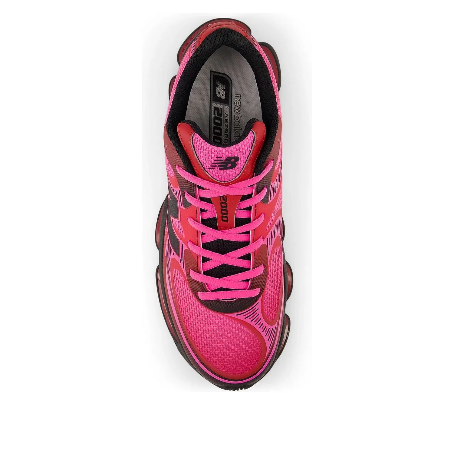 Кроссовки New Balance 2000 'Pink Heat Shadow Red Black' U200082I, розовый — фото 3