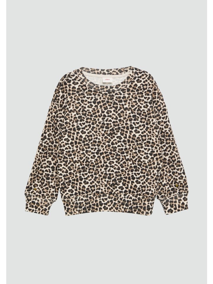 

Толстовка s.Oliver Sweatshirt langarm, кремовый