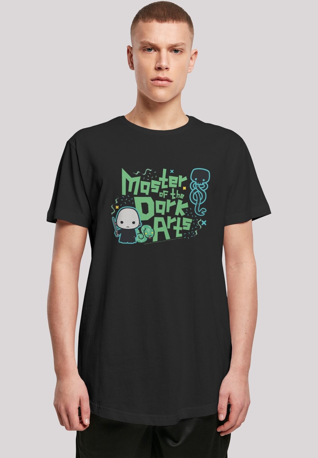 

Футболка с принтом HARRY POTTER VOLDEMORT DARK ARTS JUNIOR F4NT4STIC, черный