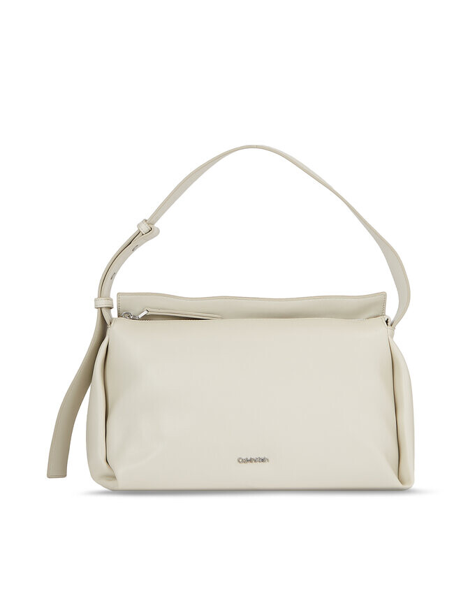 

Классическая сумка Elevated Soft Shoulder Bag Sm Calvin Klein, экрю