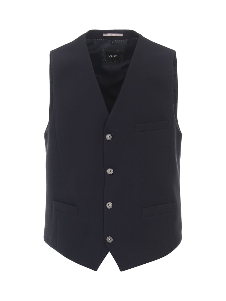 

Venti Темно-синий жилет