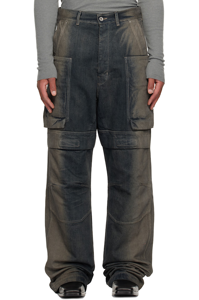 

Rick Owens Серые конкордианы Стефан брюки-карго