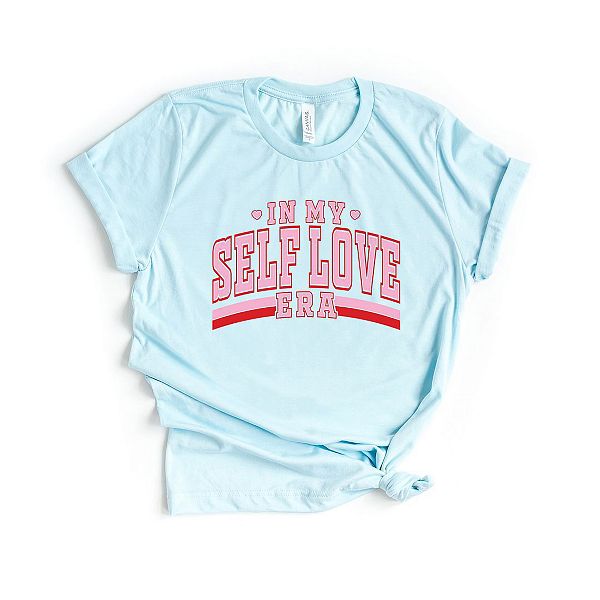 

Футболка с принтом In my self love era Simply Sage Market, Ice Blue