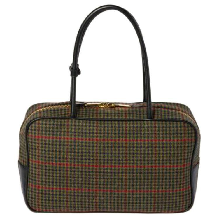 Сумка Beau Fabric для женщин Grimm Green MIU MIU, Set (Bag+Dust Bag) — фото 2