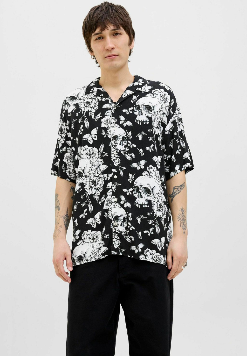

Рубашка RELAXED FIT Jack & Jones, черный