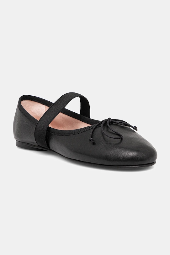 Кожаные балетки Lea Pretty Ballerinas, черный