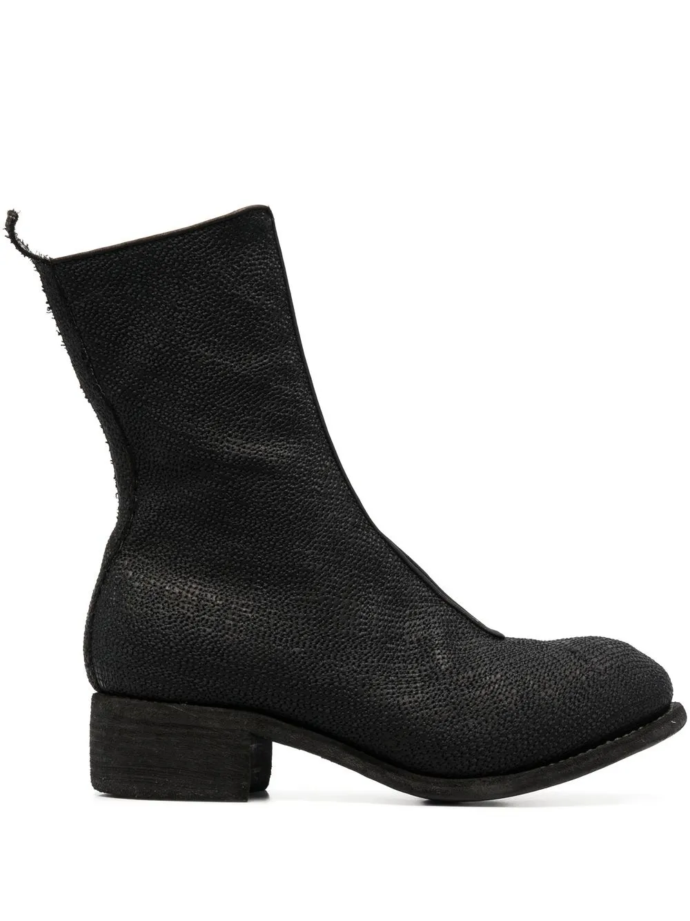 Ботинки на молнии Guidi, черный