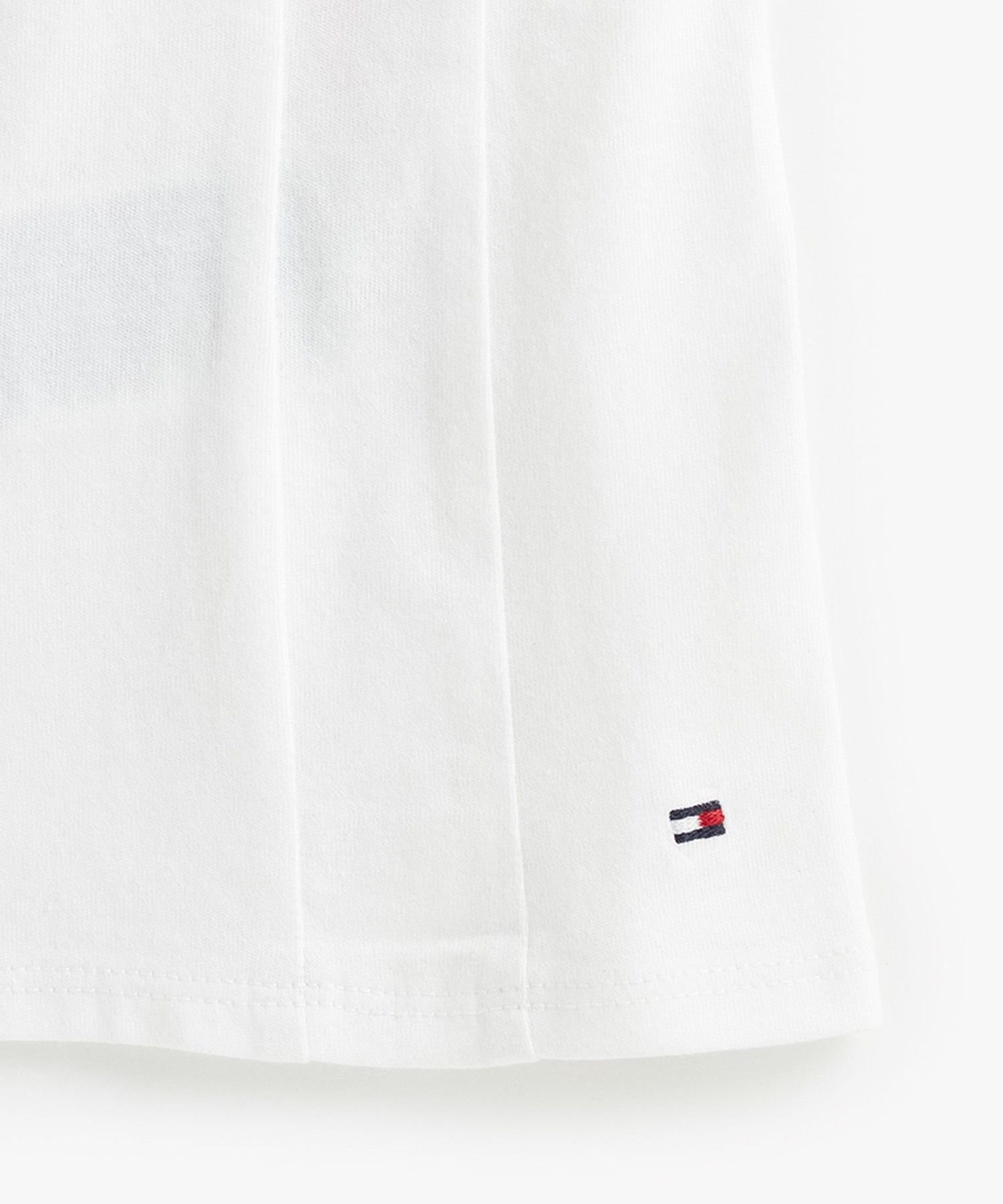 Девичий топ с английской вышивкой TOMMY HILFIGER, White YBR — фото 4