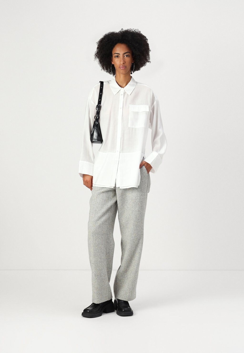 

Брюки HERENA PANTS MSCH Copenhagen, серый