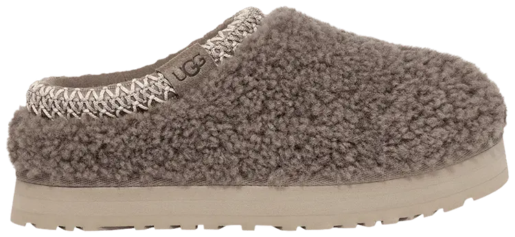 Кроссовки UGG Tazz Slipper Kids 'Maxi Curly - Smoke Plume', серый