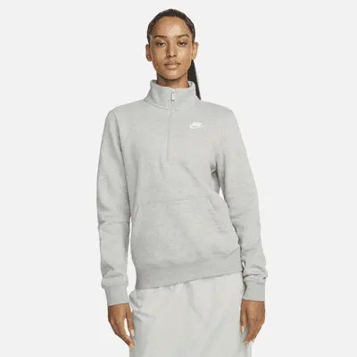 

Толстовка Nike Sportswear Club Fleece, серый/белый