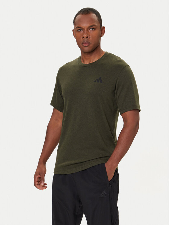 

Техническая футболка regular fit Train Essentials Feelready Novelty JX2755 Adidas, зеленый