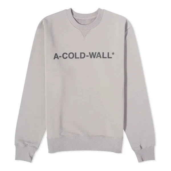 

Толстовка logo crewneck sweatshirt 'slate grey' A-Cold-Wall*, серый