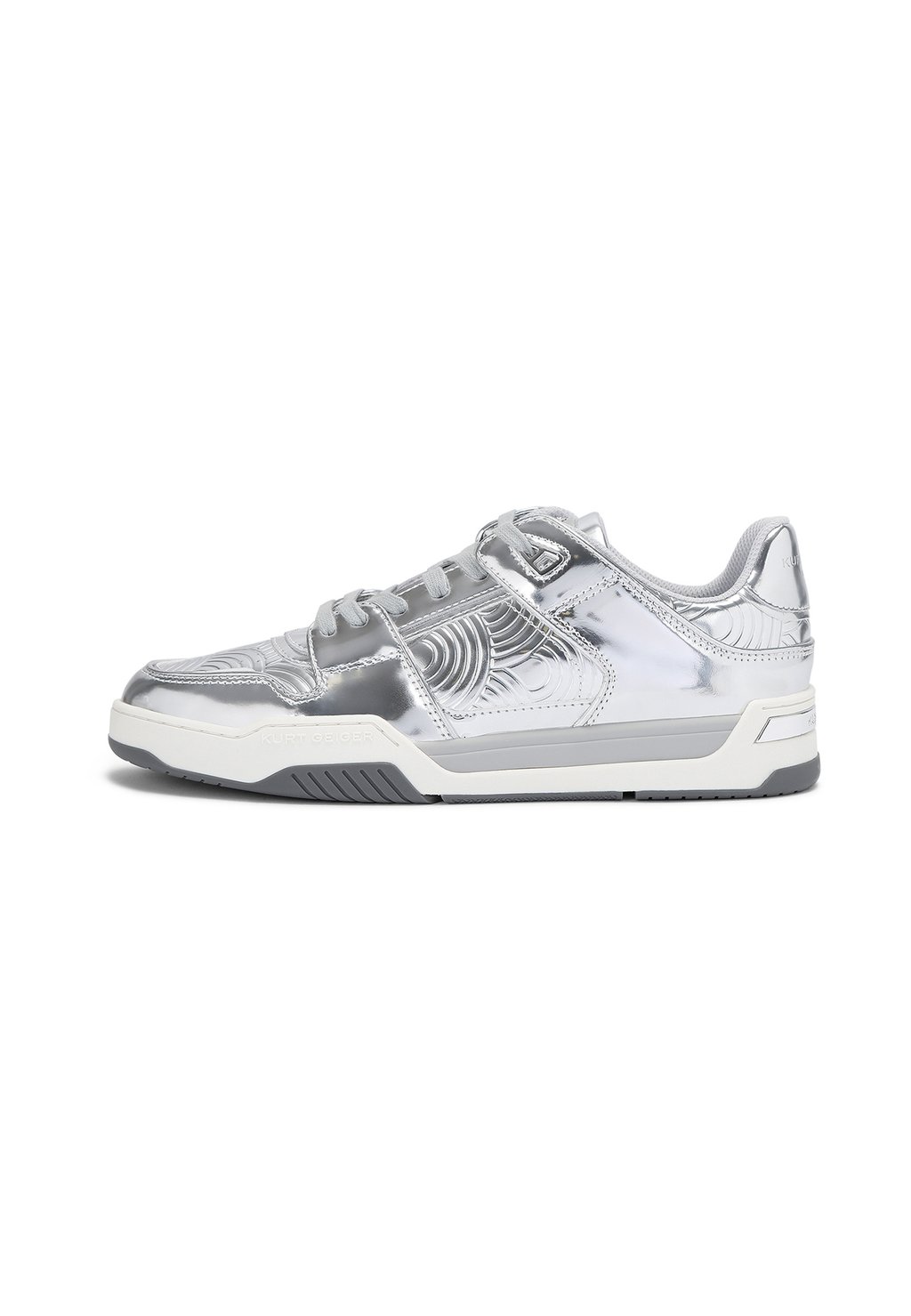

Кроссовки REGAN PLAQUE SNEAKER Kurt Geiger London, серебристый