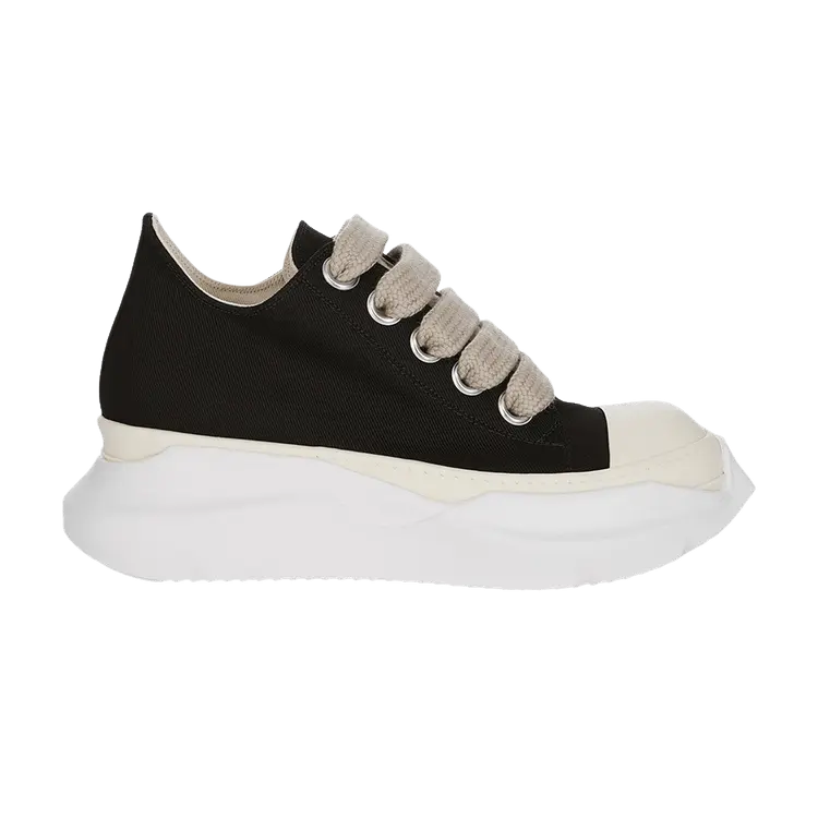 

Кроссовки Rick Owens Concordians DRKSHDW Jumbo Lace Abstract Low, Black Milk