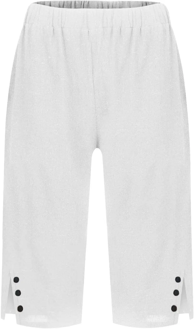 Шорты Active High Waisted Bermuda, Generic, A-white — фото 3