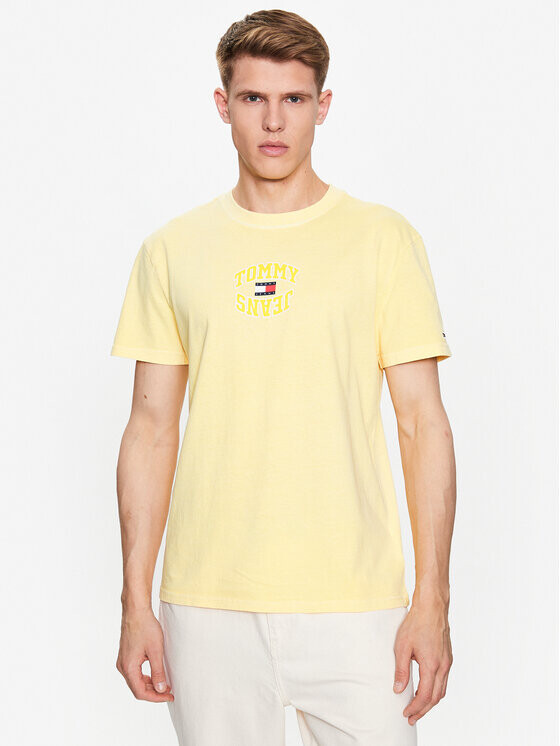 

Футболка стандартного кроя Tommy Jeans, желтый