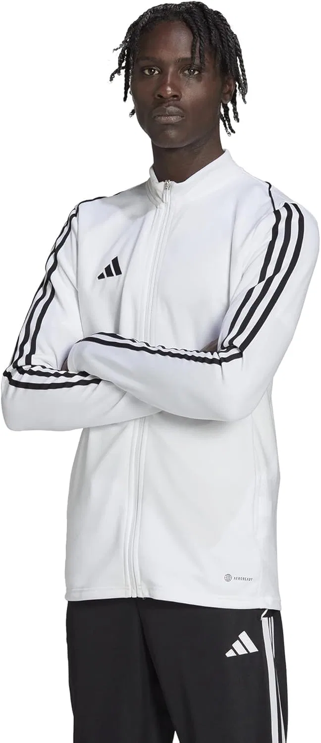 Куртка тренировочная Slim Fit adidas, цвет White/White