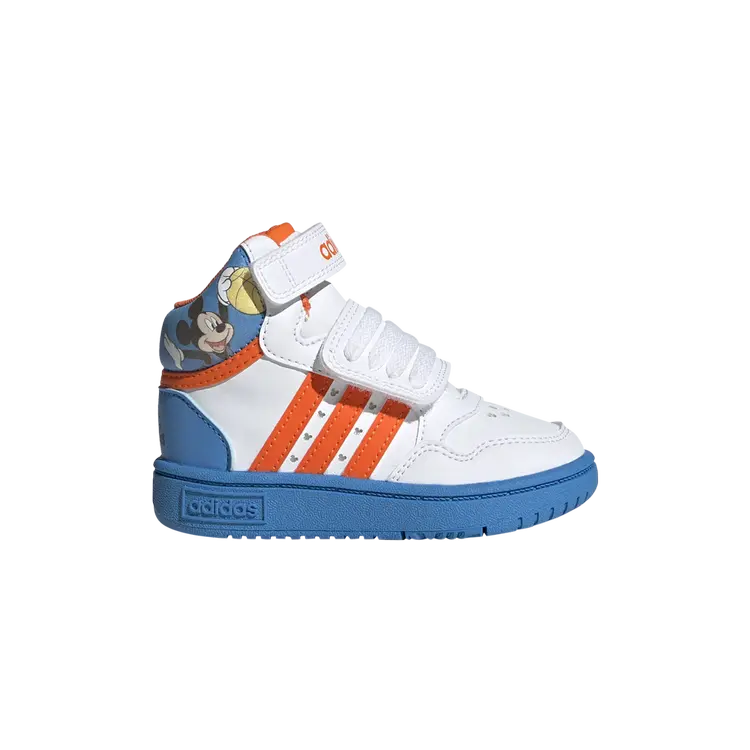 

Кроссовки Adidas Disney x Hoops 3.0 Mid I, белый