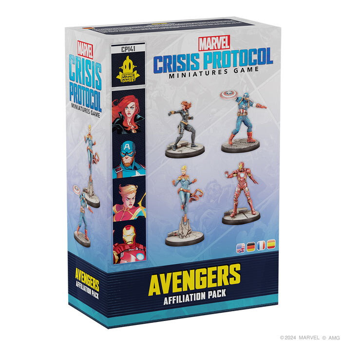 

Миниатюра Atomic Mass Games Marvel: Crisis Protocol – Avengers Affiliation Pack