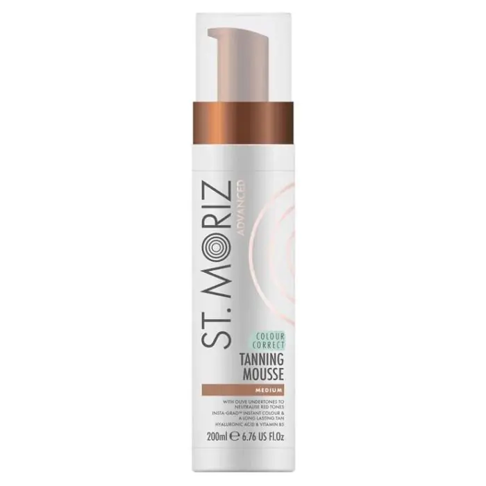 

Автозагар mousse autobronceadora correctora de color St Moriz, цвет dark